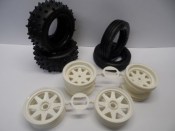 Tamiya Grasshopper 2 Wheels Tyres1